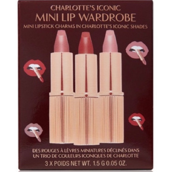 New! Charlotte Tilbury Icon Mini Lipstick Wardrobe - Picture 7 of 7